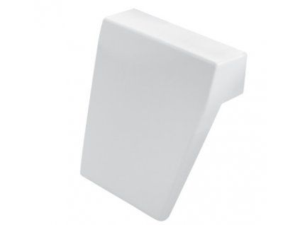 Moderná rohož do vane, biela