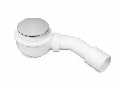 Sprchový sifón KK09CH, chróm