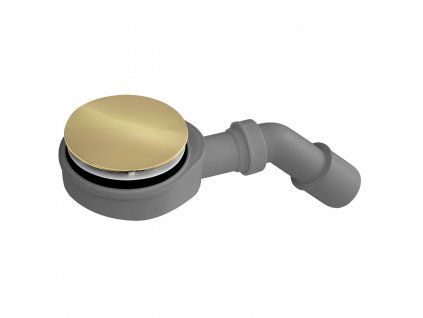 Sprchový sifón, zlatý