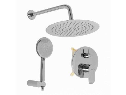 Skrytá sprchová súprava iBox Hyper, chróm