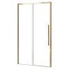 Solar sprchové dvere, zlaté