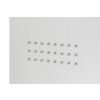 Strieborný sprchový masážny panel