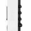 Termo masážny sprchový panel termostatický, biely a čierny