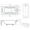 Akrylátová vaňa Aria Plus