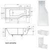 Akrylová vaňa Integra
