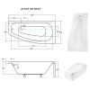 Akrylová vaňa Luna 150x80