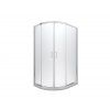 Moderný asymetrický sprchový kút 185