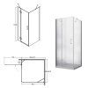 Štvorcový sprchový kút Viva, bočný vstup