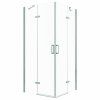 Flow štvorcový sprchový kút, chróm