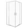 Danube 2-D štvorcový sprchový kút , nastaviteľný rozmer