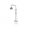 Sprchová súprava Be-Retro s batériou, chróm