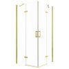 Flow gold 90x90 štvorcový sprchový kút