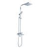 Sprchová súprava Navaro s batériou, chróm
