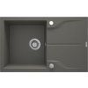 Kuchynský drez Andy Flush 78 s odkapávačom, antracit