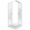 Štvorcový sprchový kút Madera SQ s vaničkou