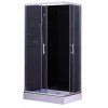 Sprchovací box Veduta Kira Black 120x80