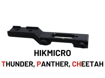 ThermVisia oceľový držiak Weaver pre HIKMICRO Thunder 1.0, 2.0, Panther a Cheetah