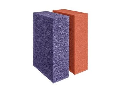 BioTec ScreenMatic 60.000 - 140.000/filtračná pena červená-fialová/2ks bal/do filt.18ks filt140. - 8ks fil.60./predaj aj cena za pár