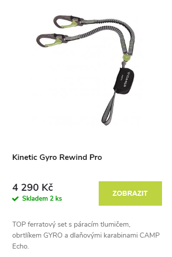 CAMP Kinetic Gyro Rewind PRO