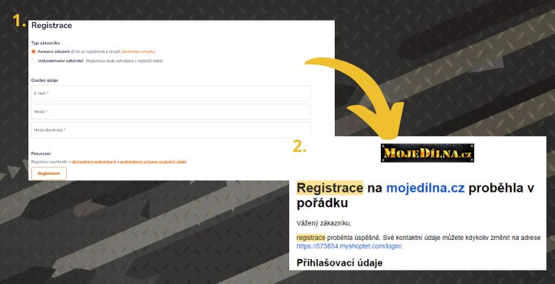 registrace