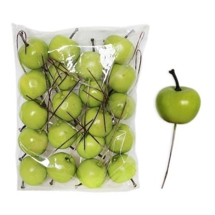 7576736B 6B5E5A5A5A5A5A6E706C625B jablka zapich pvc 20ks 3 5cm zelena