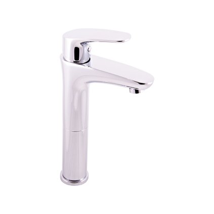 AMUR - Tall washbasin mixer without drain, Chrome AM730.5, RAV Slezák (Цвет Хром, Размер 1/2")