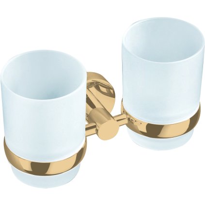 17764 1 8632 1 colorado koupelnovy doplnek drzak kartacku skleneny zlata leskla coa0202z rav slezak