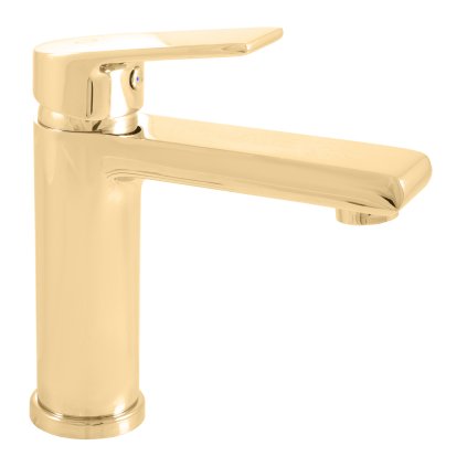 COLORADO - Смеситель для раковины без слива, золотой - блестящий CO128.5Z, RAV Slezák (Цвет ЗОЛОТО - блестящее, Размер 1/2")