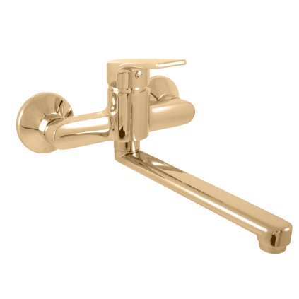 COLORADO - Смеситель для раковины, Золотой - блестящий CO101.5/23Z, RAV Slezák (Цвет ЗОЛОТО - блестящее, Размер 150 мм)