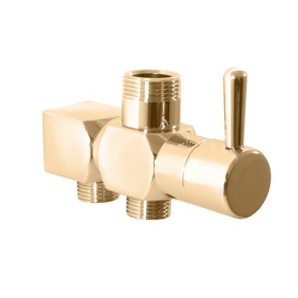 19657 2 5812 2 keramicky prepinac ke sprchovym tycim s bocnim privodem vody zlata leskla md0708z rav slezak