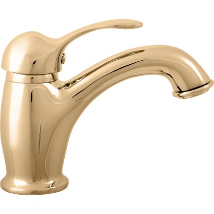 LABE - Basin mixer without drain, Gold - shiny L026.5Z, RAV Slezák (Цвет ЗОЛОТО - блестящее, Размер 1/2")