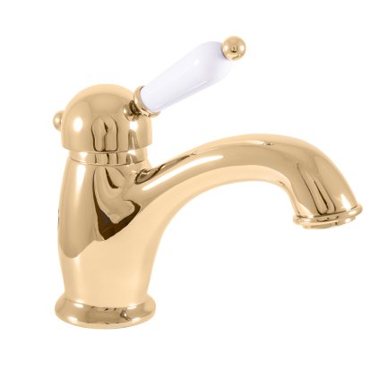 LABE - Basin mixer without drain, Gold - shiny L526.5Z, RAV Slezák (Цвет ЗОЛОТО - блестящее, Размер 1/2")