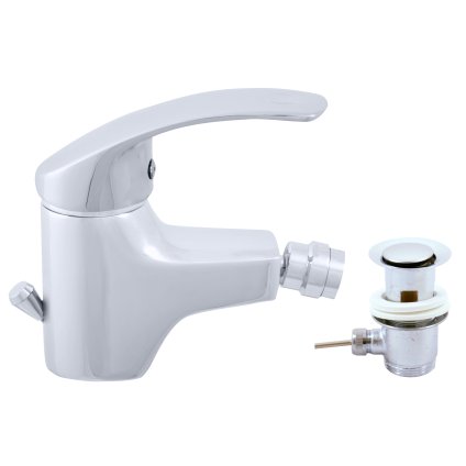 MISSISSIPPI - Смеситель для биде с выпуском, Chrome MS045.5, RAV Slezák (Цвет Хром, Размер 1/2")