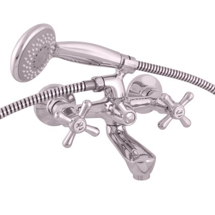 МОРАВА - Комплект для ванны со смесителем, Chrome MK154.5/1, RAV Slezák (Цвет Хром, Размер 150 мм)