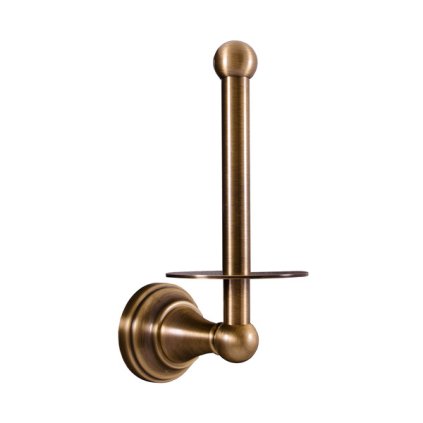20767 1 1624 1 morava retro koupelnovy doplnek drzak toaletniho papiru rezervni stara mosaz bronz mka0402sm rav slezak