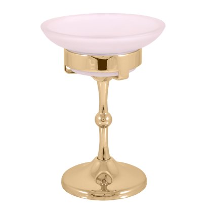 20824 1 4690 1 morava retro koupelnovy doplnek mydlenka keramicka zlata leskla mka0301z rav slezak