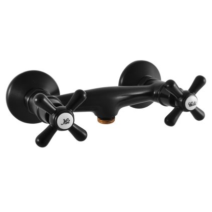 MORAVA RETRO - Смеситель для душа, Черный - матовый MK180.5CMAT, RAV Slezák (Цвет Черный - матовый, Размер 150 мм)