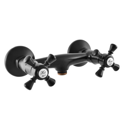 MORAVA RETRO - Смеситель для душа, Черный - матовый MK380.5CMAT, RAV Slezák (Цвет Черный - матовый, Размер 150 мм)