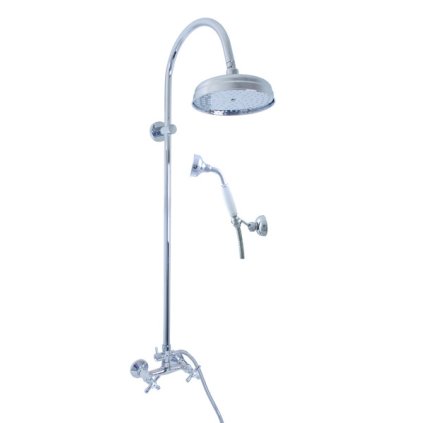 МОРАВА РЕТРО - Душевая система со смесителем, Хром MK181.5/3, RAV Slezák (Цвет Хром, Размер 150 мм)