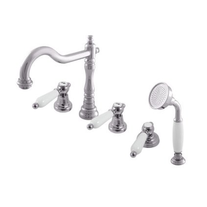 MORAVA RETRO - Смеситель для ванны 5 отверстий, Chrome MK564.5P, RAV Slezák (Цвет Хром, Размер 1/2")