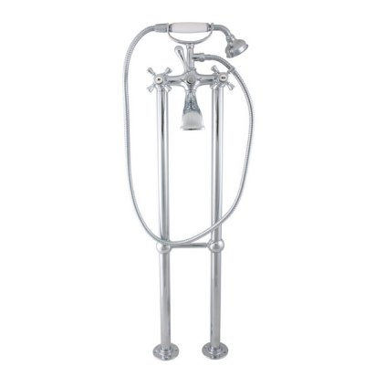 MORAVA RETRO - Смеситель для ванны напольный, отдельностоящий, Chrome MK350.5/2, RAV Slezák (Цвет Хром, Размер 1/2")