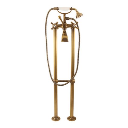 21688 2 1936 2 morava retro vanova baterie do podlahy volne stojici stara mosaz bronz mk350 5 2sm rav slezak