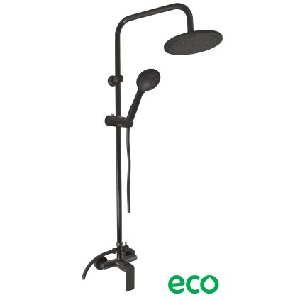 22444 3 7906 3 nil sprchovy system s vodovodni baterii cerna matna nl182 5 7cmat rav slezak