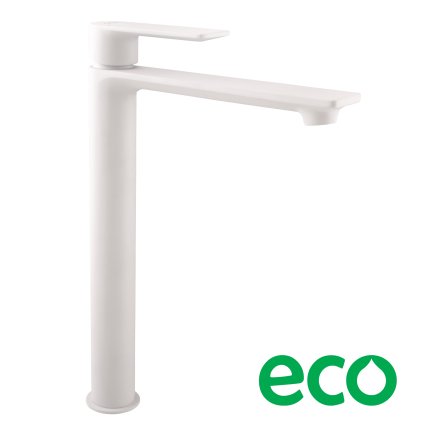 NIL - Tall washbasin mixer without drain, White - matt NL130.5BMAT, RAV Slezák (Цвет Белый - матовый, Размер 1/2")