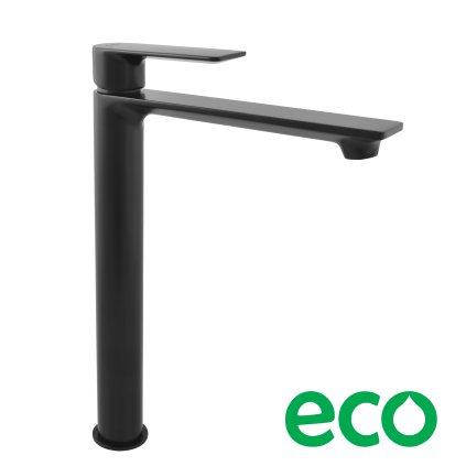NIL - Tall washbasin mixer without drain, Black - matt NL130.5CMAT, RAV Slezák (Цвет Черный - матовый, Размер 1/2")