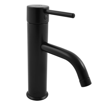 SEINA - Basin mixer without drain, Black - matt SE922.5CMAT, RAV Slezák (Цвет Черный - матовый, Размер 1/2")