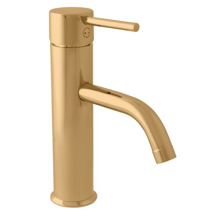 SEINA - Смеситель для раковины без слива, Gold - brushed SE922.5ZK, RAV Slezák (Цвет ЗОЛОТО - матовое, Размер 1/2")