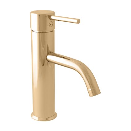 SEINA - Basin mixer without drain, Gold - shiny SE922.5Z, RAV Slezák (Цвет ЗОЛОТО - блестящее, Размер 1/2")