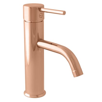 SEINA - Basin mixer without drain, Rose gold - shiny SE922.5ZRL, RAV Slezák (Цвет ЗОЛОТАЯ РОЗА - блестящая, Размер 1/2")