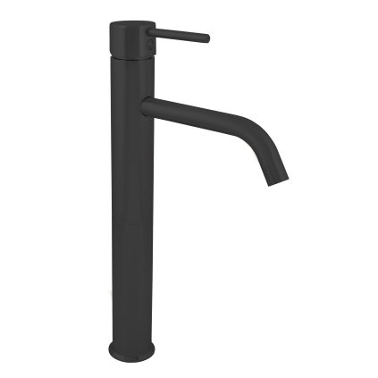 SEINA - Tall washbasin faucet without drain, Black matt SE923.5CMAT, RAV Slezák (Цвет Черный матовый, Размер 1/2")